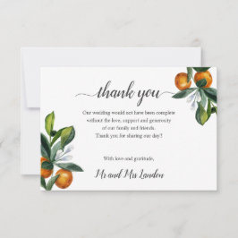 Vivid Tangerine Orange Bouquet Bröllop tack