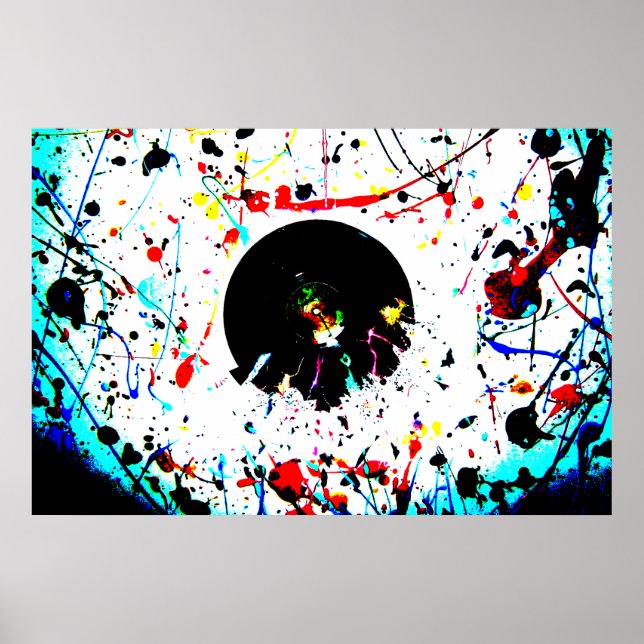 Vivid Vinyl Artistic Poster (Framsidan)