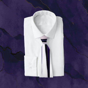 Vivid Violet Neck Tie Slips