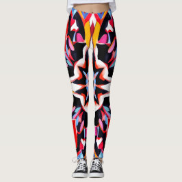 Vivid Vortex Leggings