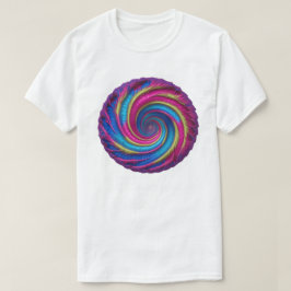 Vivid Vortex - Spiral in i psykedelic T Shirt