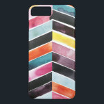 Vivid Watercolor Chevron I<br><div class="desc">Vivid Watercolor Chevron I by Grace Popp</div>