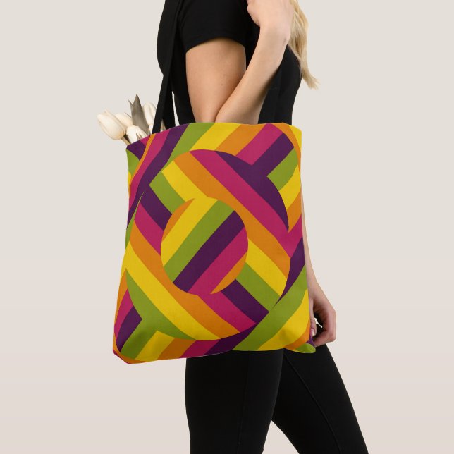 Vivid Weave Spiral Tygkasse (Närbild)