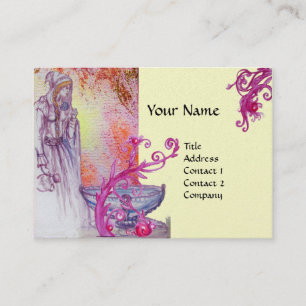 VIVIEN MONOGRAM guld metallisk papper Visitkort
