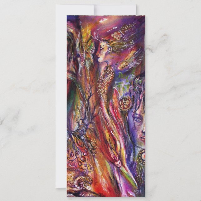 VIVIEN OCH MERLIN Fantasy-inbjudan Inbjudningar (Framsida)