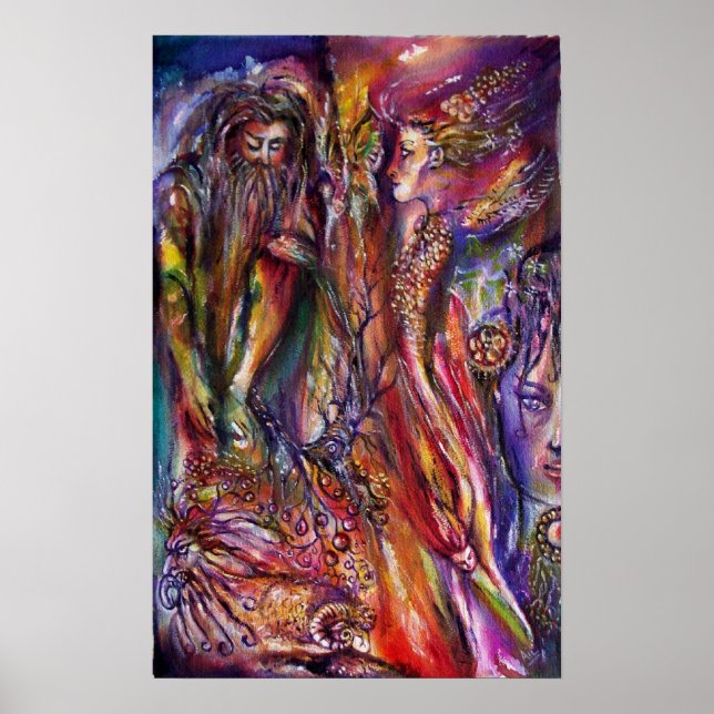 VIVIEN OCH MERLIN POSTER (Framsidan)