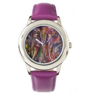 VIVIEN OCH MERLIN Rosa Lila Fantasy Armbandsur