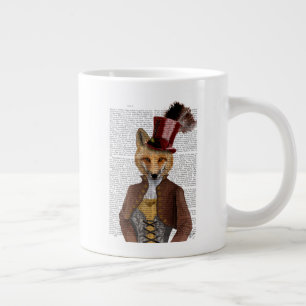 Vivienne Steampunk Fox Jumbo Mugg