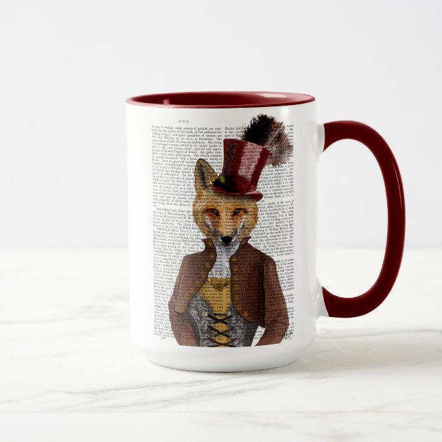Vivienne Steampunk Fox Mugg (Höger)