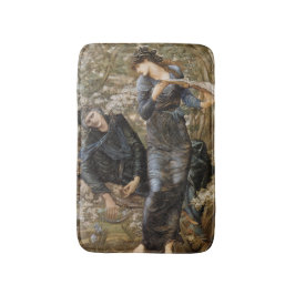 Viviens borgmästare i Merlin (Edward Burne-Jones) Badrumsmatta