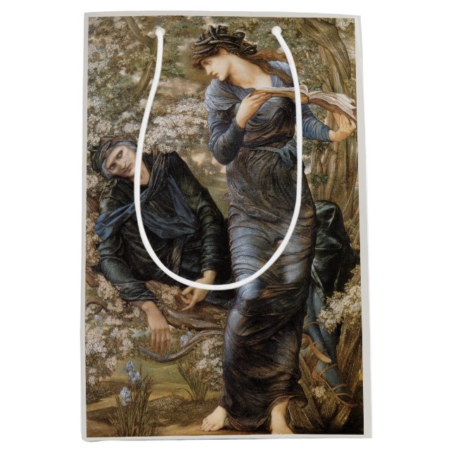 Viviens förförelse av Merlin (Edward Burne-Jones) (Framsidan)
