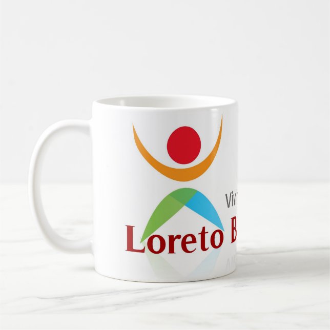 Vivir laMejor Vida en Loreto Kaffemugg (Vänster)
