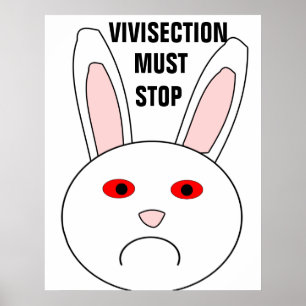 Viviseringen måste sluta Poster