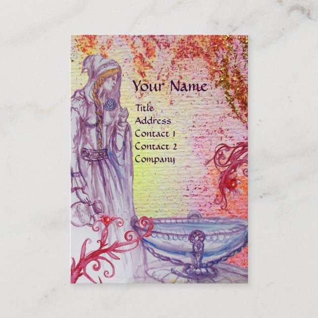 VIVIVIEN VISITKORT (Framsida)