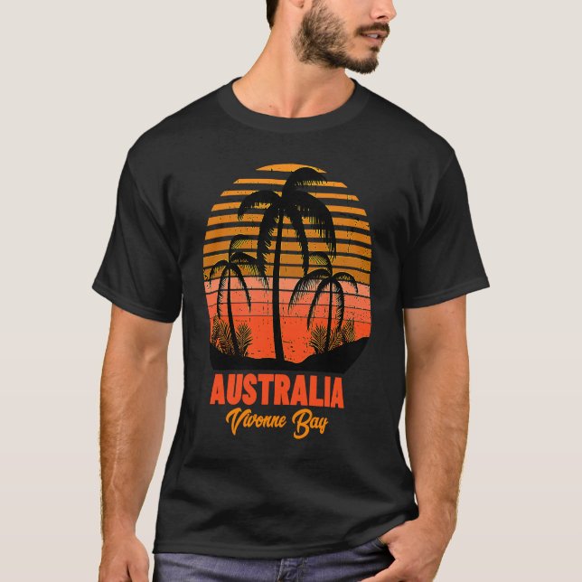 Vivonne Bay Kangaroo Island South Australia T Shirt (Framsida)