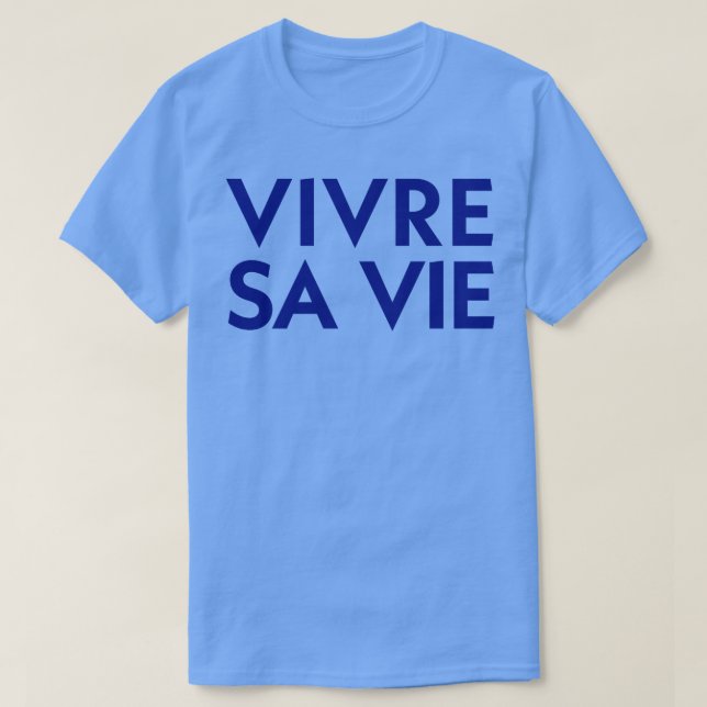 Vivre Sa Vie 1 T Shirt (Design framsida)