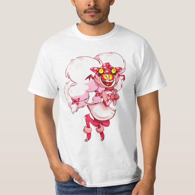 Vivziepop Helluva tecknad T Shirt (Framsida)