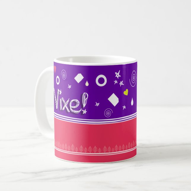 Vixe!!! Coleção Falada Kaffemugg (Framsida vänster)