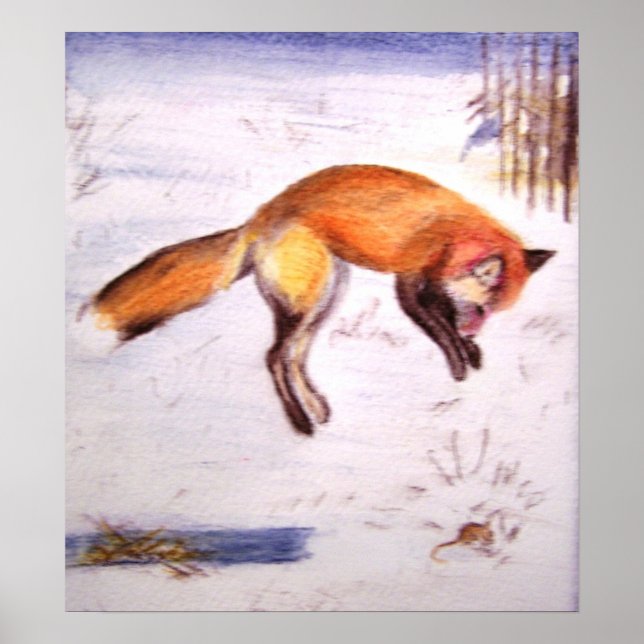 Vixen på Hunt Poster (Framsidan)