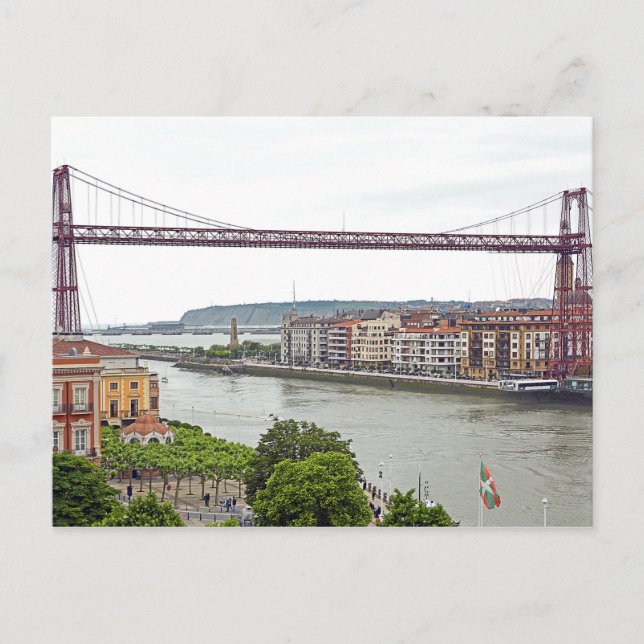 Vizcaya Bridge. Vykort (Framsida)