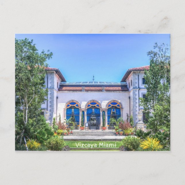 Vizcaya Miami Vykort (Framsida)