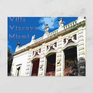 Vizcaya poster vykort