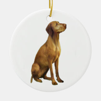 Vizsla A Julgransprydnad Keramik