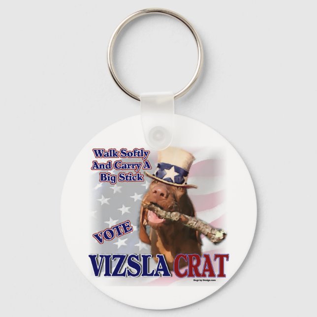 VIZSLA Älskare-gåvor Nyckelring (Framsida)