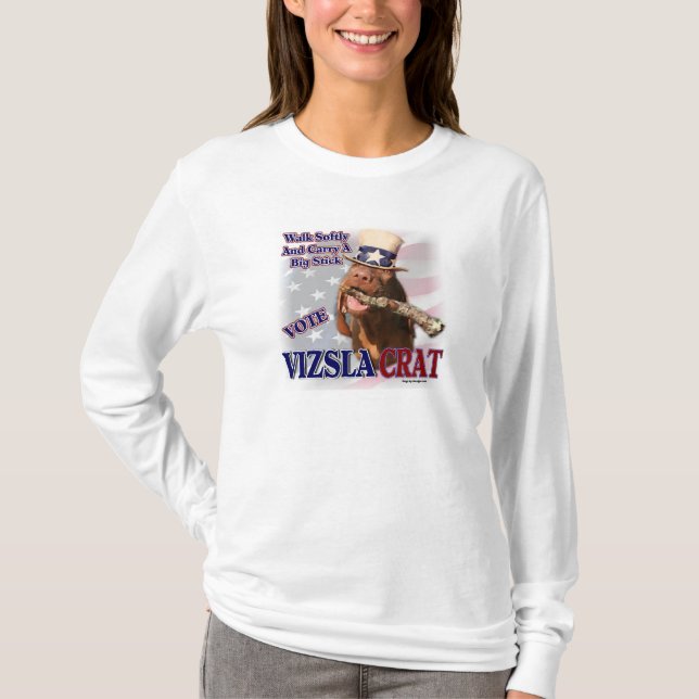VIZSLA Älskare-gåvor Tee Shirt (Framsida)