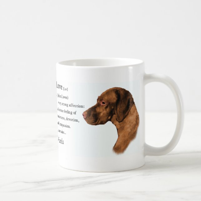 Vizsla Älskare Gifts Kaffemugg (Höger)
