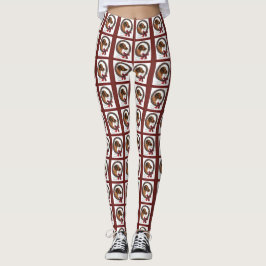 Vizsla Älskare jul Leggings