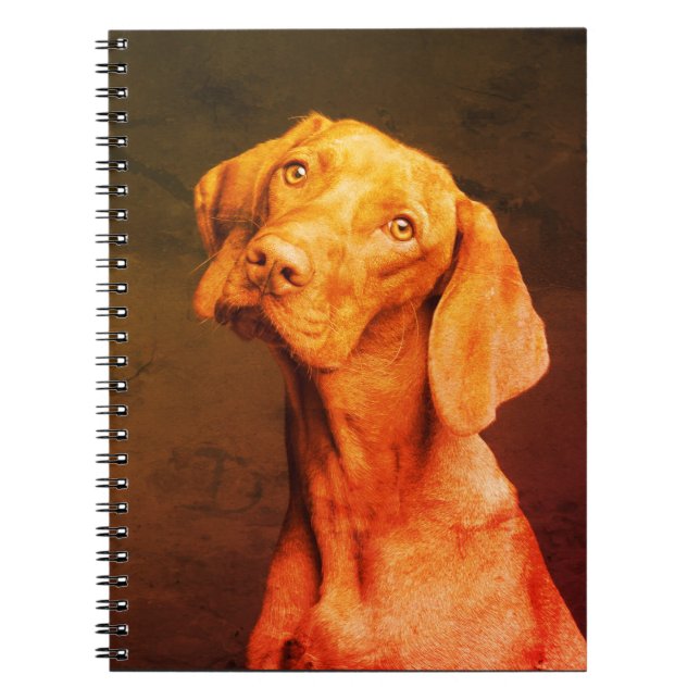 Vizsla anteckningsbok (Framsidan)