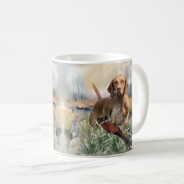 Vizsla, Art Kaffemugg (Framsida höger)