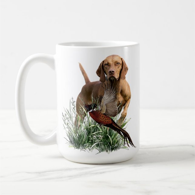 Vizsla, Art Kaffemugg (Vänster)