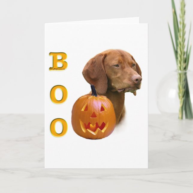 Vizsla Boo Kort (Framsida)