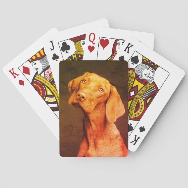Vizsla Casinokort (Baksidan)