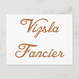 vizsla fancier.png vykort