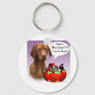 Vizsla Halloween Candy Nyckelring