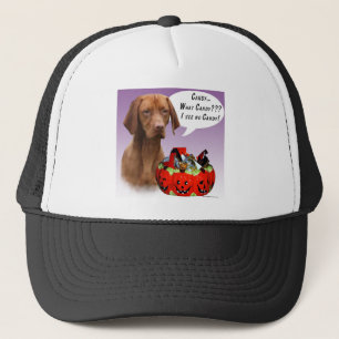 Vizsla Halloween Candy Truckerkeps