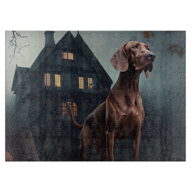 Vizsla Halloween Skräckinjagande (Framsidan)