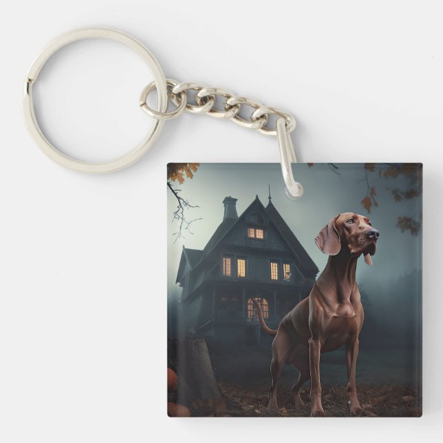 Vizsla Halloween Skräcklig (Framsidan)