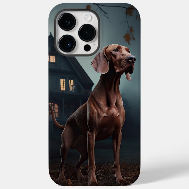 Vizsla Halloween Skräcklig (Baksida)
