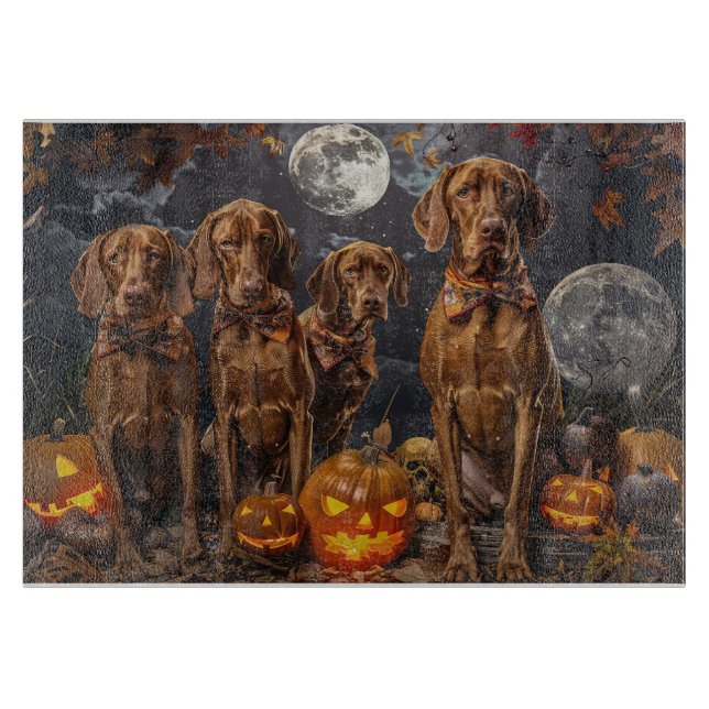 Vizsla Halloween Spooky (Framsidan)