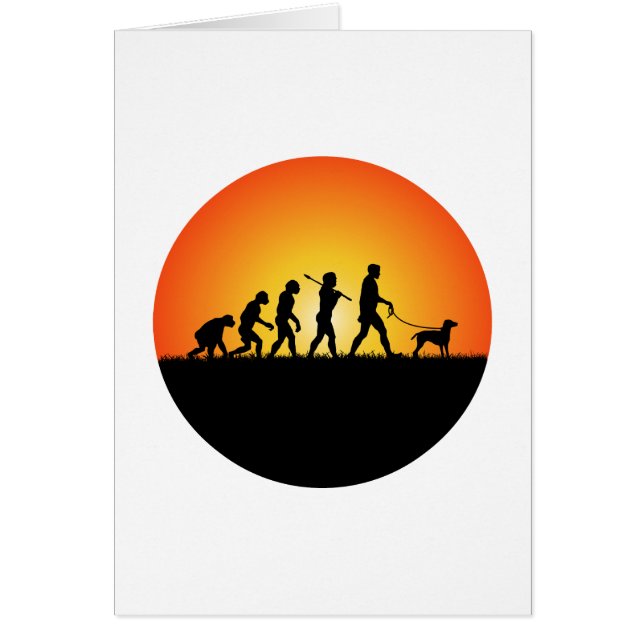 Vizsla Hälsningskort (Framsidan)