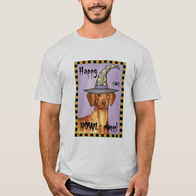 Vizsla häxa tee shirt (Framsida)