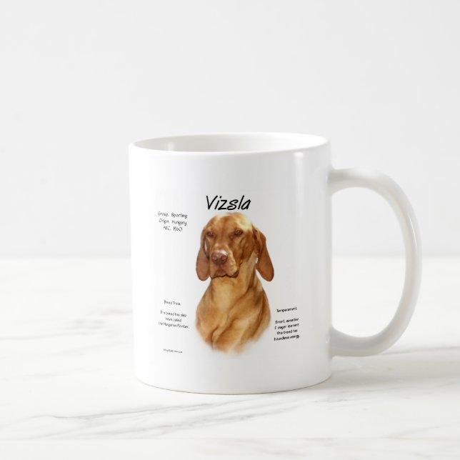 Vizsla-historikdesign Kaffemugg (Höger)