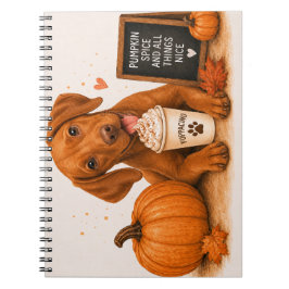 Vizsla Höstpumpa Anteckningsbok