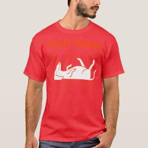 Vizsla hund animal lustig anatomy t shirt