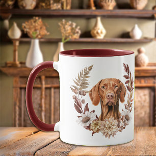 Vizsla Hund Autumn WAN Mugg