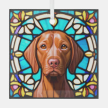 Vizsla Hund ’Glas, glasskikt’
